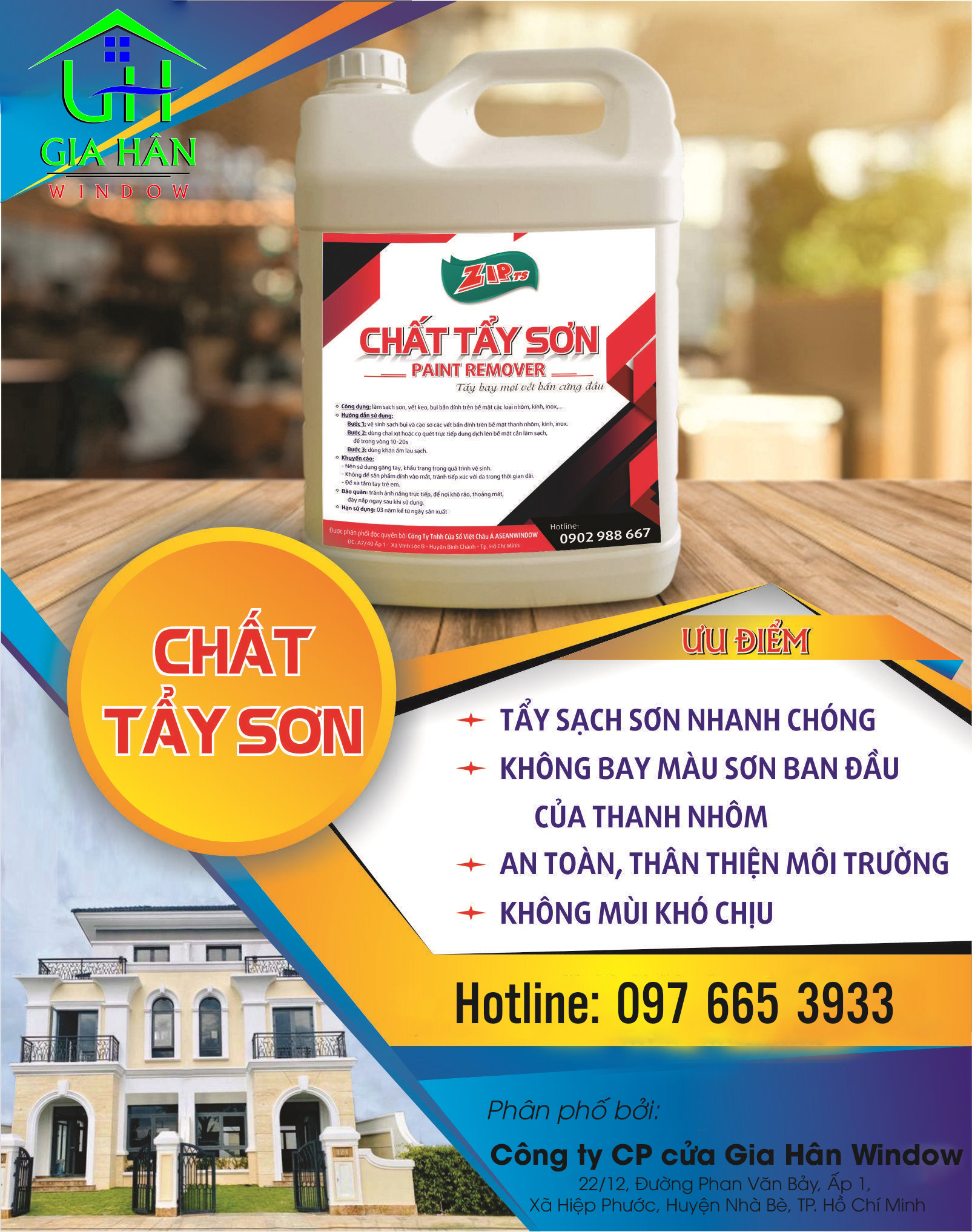 Chat Tay Son Gia Han Window 1